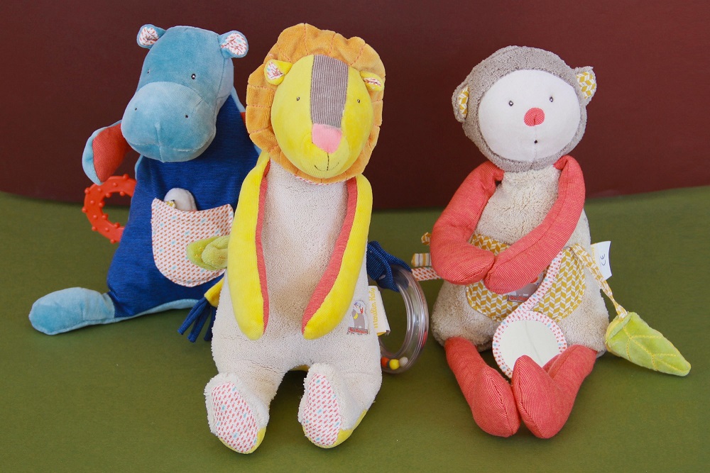 Мягкая игрушка - Мультиактивная обезьянка, 37 см.  